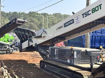 TEREX ECOTEC TSC80T Conveyor