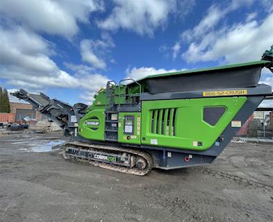 EvoQuip Cobra 290 Track Impact Crusher