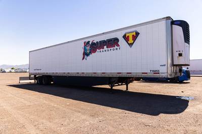 CIMC 53 ft Reefer Trailer - Sliding Axle, Swing Door, Thermo King