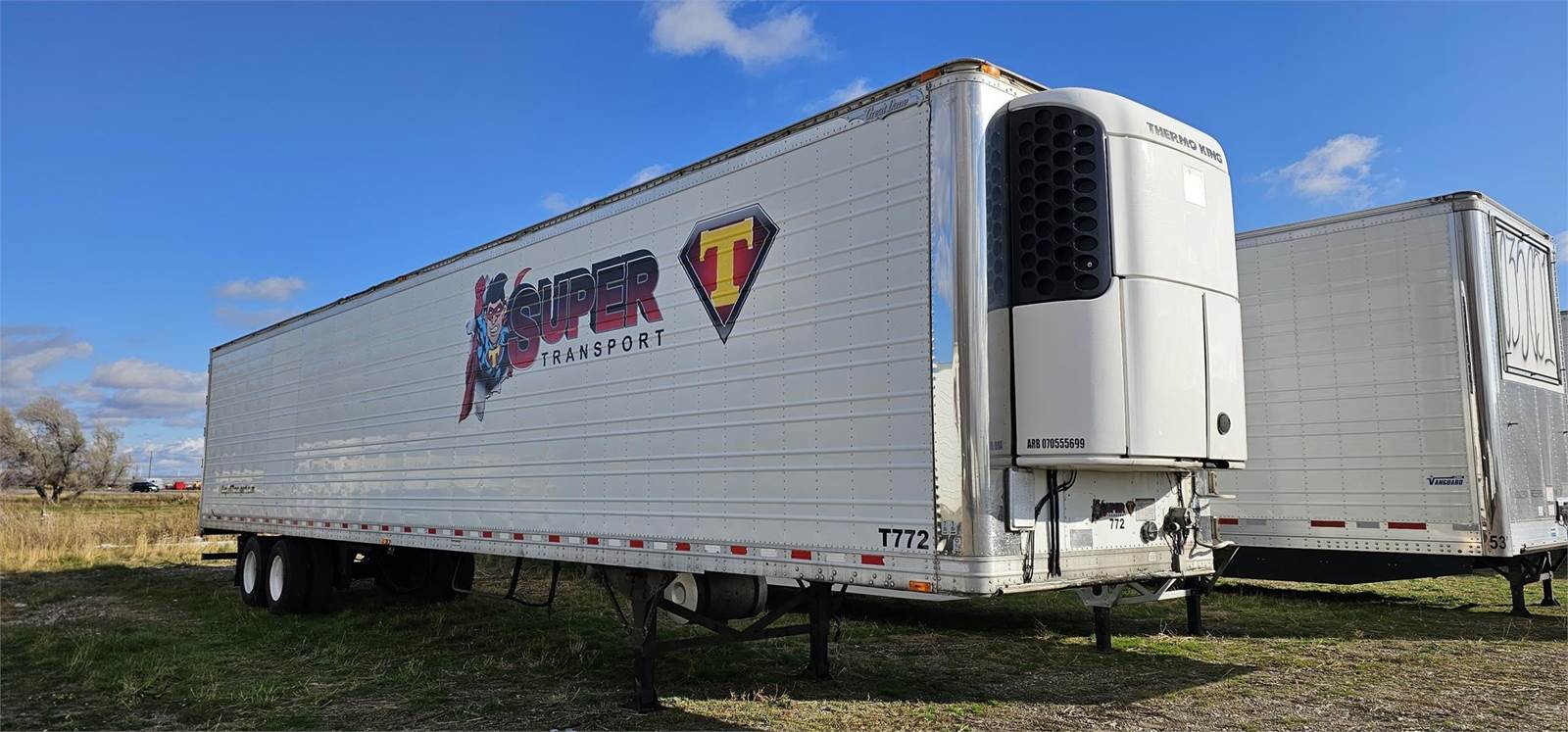 2008 Great Dane 53 ft Reefer Trailer Thermo King For Sale Idaho