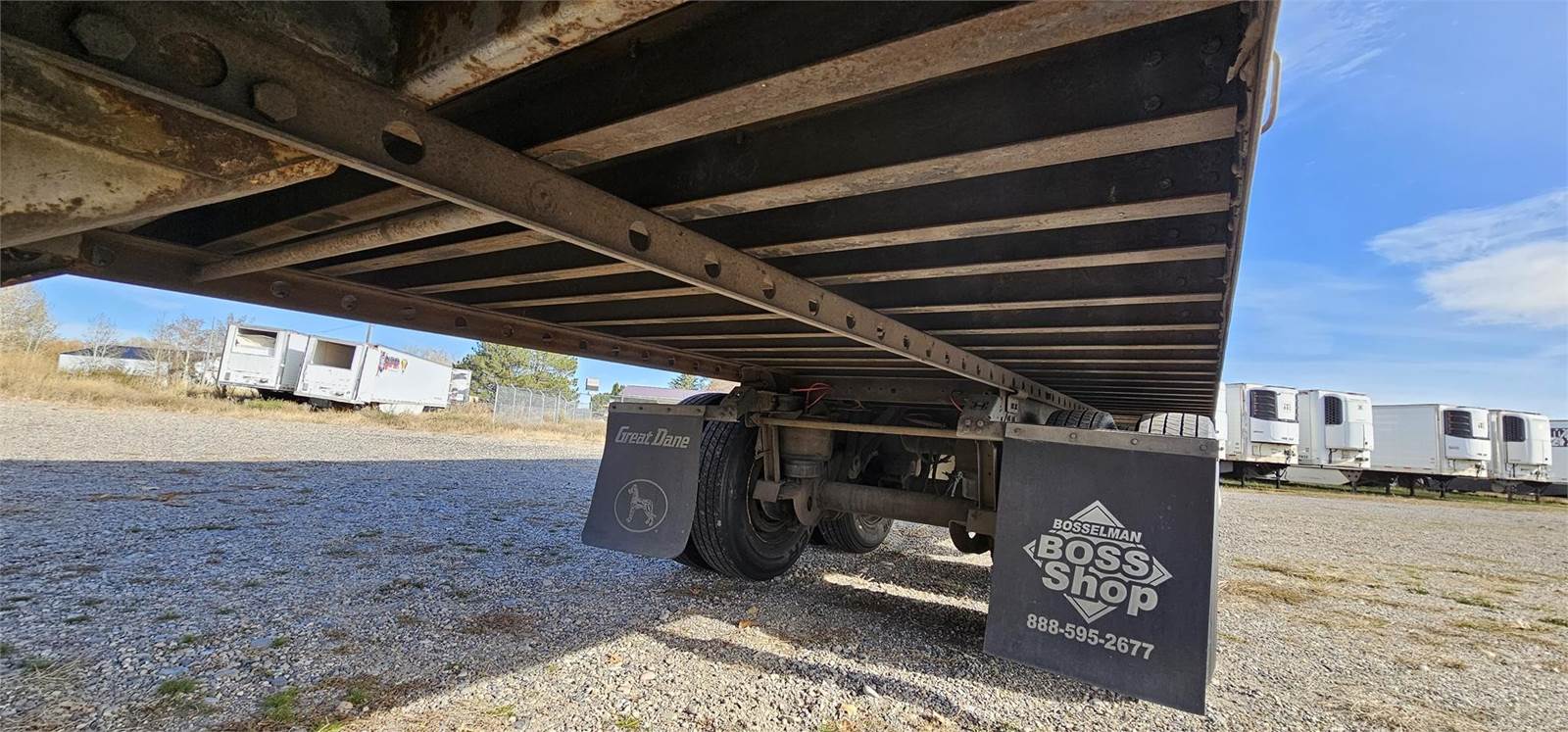 2016 Great Dane 53 ft Reefer Trailer Sliding Axle, Swing Door, Thermo