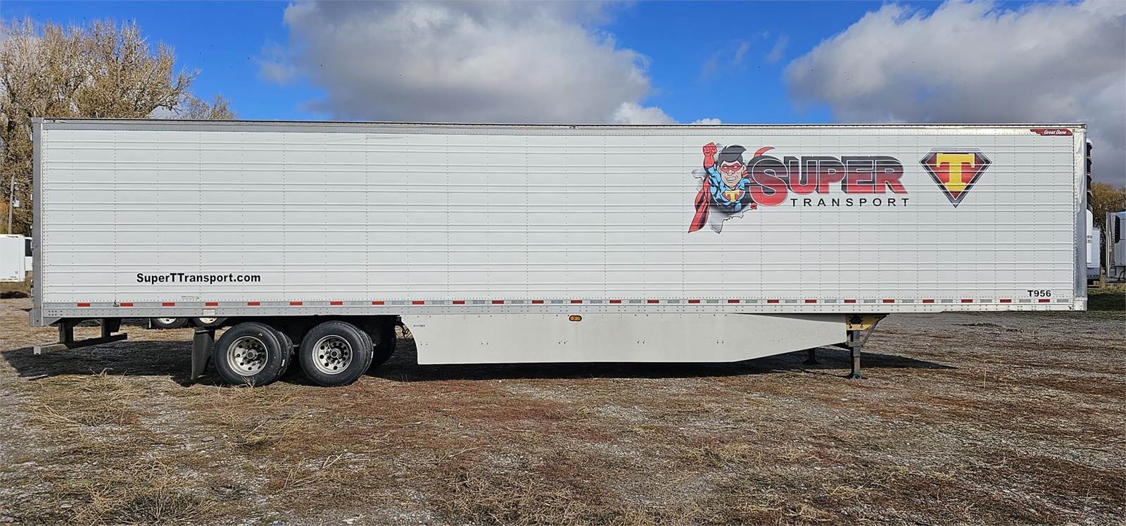 2016 Great Dane 53 ft Reefer Trailer Sliding Axle, Swing Door, Thermo