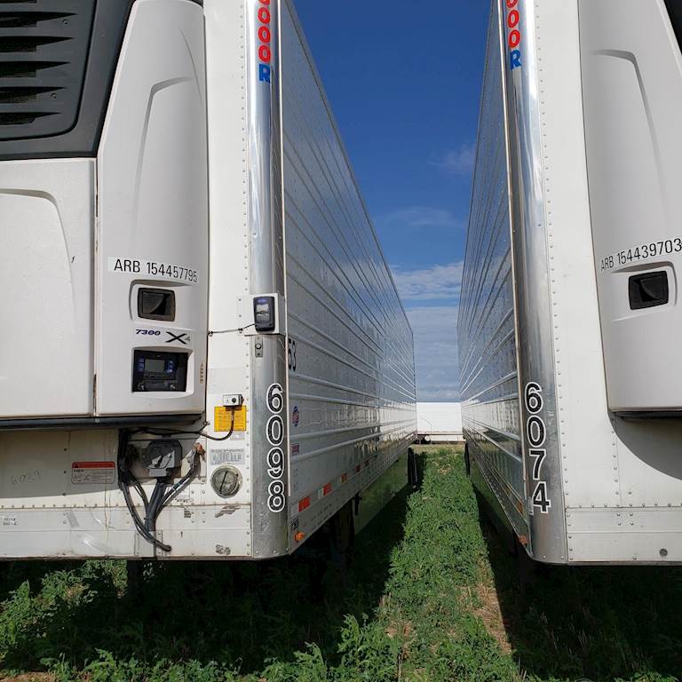 2016 UTILITY 3000R Reefer Trailer 53 x 102, Air Ride Suspension, Sliding, Tandem Rear Axles