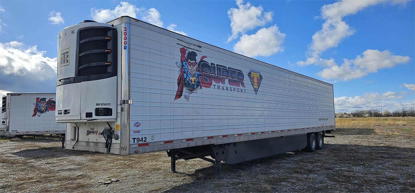 2016 UTILITY 53 ft Reefer Trailer Sliding Axle, Swing Door, Thermo