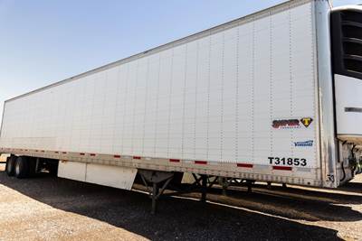 Vanguard 53 ft Reefer Trailer - Sliding Axle, Swing Door, Thermo King