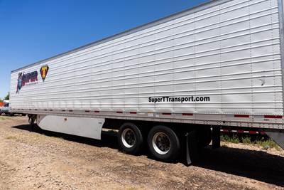 Vanguard 53 ft Reefer Trailer - Sliding Axle, Swing Door, Thermo King