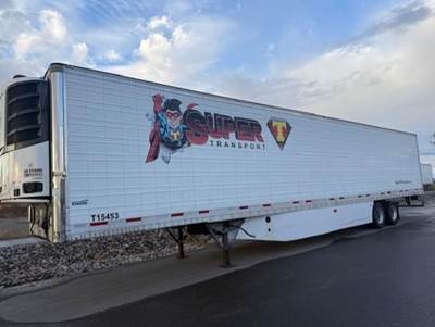 Vanguard 53 ft Reefer Trailer - Sliding Axle, Swing Door, Thermo King