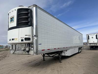 Vanguard 53 ft Reefer Trailer - Sliding Axle, Swing Door, Thermo King