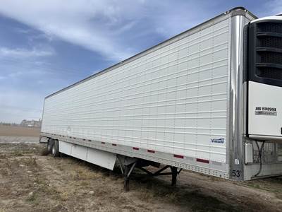 Vanguard 53 ft Reefer Trailer - Sliding Axle, Swing Door, Thermo King