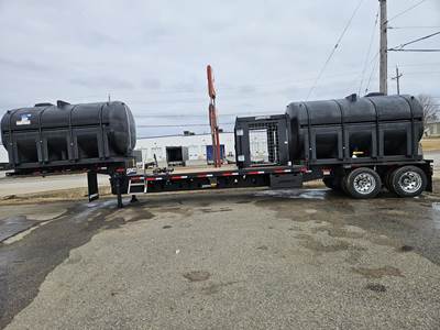 Demco 42x102 Steel Drop Deck Trailer - Spring, Fixed Axle