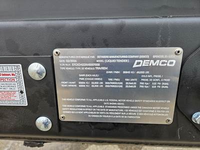 2027 Demco 42x102 Steel Drop Deck Trailer - Spring, Fixed Axle For Sale ...