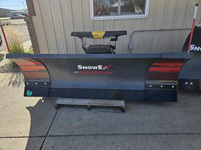 SnowEx 77705 7'2' POWDER COATED STEEL Truck Plow