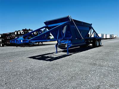 De Lucio USA 40x102 Tandem Axle Steel Bottom Dump Trailer - Reyco, Fixed Axle