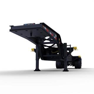 De Lucio USA ISOTANK 43x102 Tandem Axle Steel Container Chassis - Air Ride, Fixed Axle