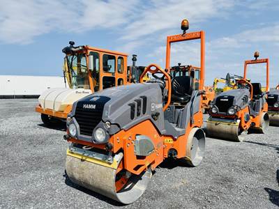 Hamm HD8VV Smooth Drum Roller Compactor