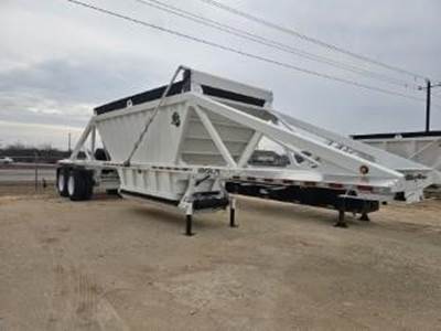 Armor Lite Tandem Axle Steel Belly Dump Trailer - Spring, Fixed Axle