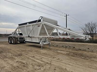 CPS Tandem Axle Steel Belly Dump Trailer - Spring, Fixed Axle