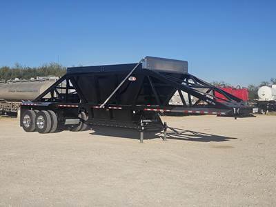 Manac Tandem Axle Steel Belly Dump Trailer - Air Ride, Fixed Axle
