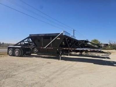Manac Tandem Axle Steel Belly Dump Trailer - Air Ride, Fixed Axle