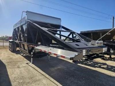 Manac Tandem Axle Steel Belly Dump Trailer - Air Ride, Fixed Axle