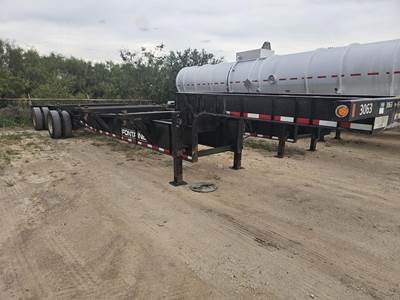 Fontaine Tandem Axle Steel Container Chassis - Air Ride, Fixed Axle