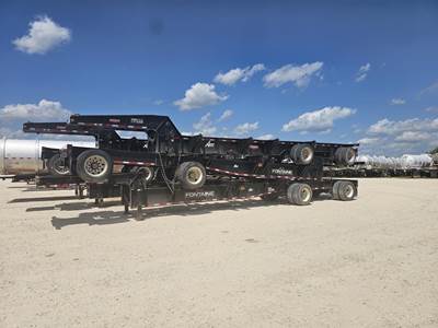 Gallegos Tandem Axle Container Chassis - Air Ride, Fixed Spread Axle