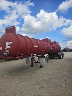 Comptank Tandem Axle Plate / Composite Chemical / Acid Tank Trailer - Spring, Fixed Axle