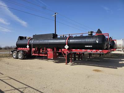 Wilco Tandem Axle Plate / Composite Chemical / Acid Tank Trailer - Air Ride, Fixed Axle
