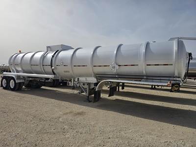Etnyre Tandem Axle Aluminum Crude Oil Tank Trailer - Air Ride, Fixed Axle