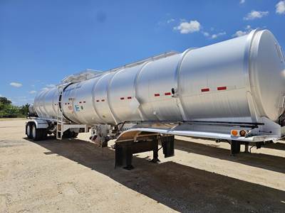 Polar Tandem Axle Aluminum Crude Oil Tank Trailer - Air Ride, Fixed Axle