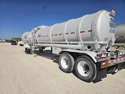 Heil Tandem Axle Aluminum Crude Oil Tank Trailer - Air Ride, Fixed Axle