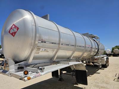 Tremcar Tandem Axle Aluminum Crude Oil Tank Trailer - Air Ride, Fixed Axle