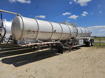 Vantage Tandem Axle Aluminum Crude Oil Tank Trailer - Air Ride, Fixed Axle
