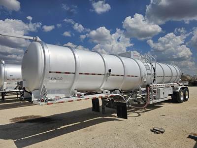 Vantage Tandem Axle Aluminum Crude Oil Tank Trailer - Air Ride, Fixed Axle