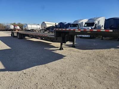 Doonan 53x102 Steel Drop Deck Trailer - Air Ride, Fixed Spread Axle