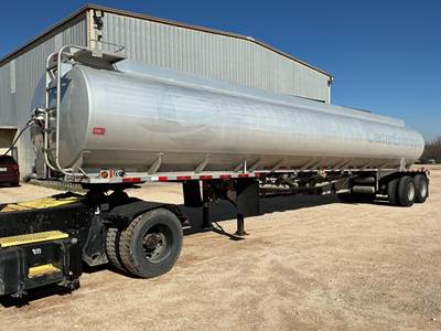 Heil Tandem Axle Aluminum Fuel Tanker Trailer - 4 Bag Air Ride, Fixed Axle