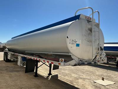 Heil Tandem Axle Aluminum Fuel Tanker Trailer - 4 Bag Air Ride, Fixed Axle