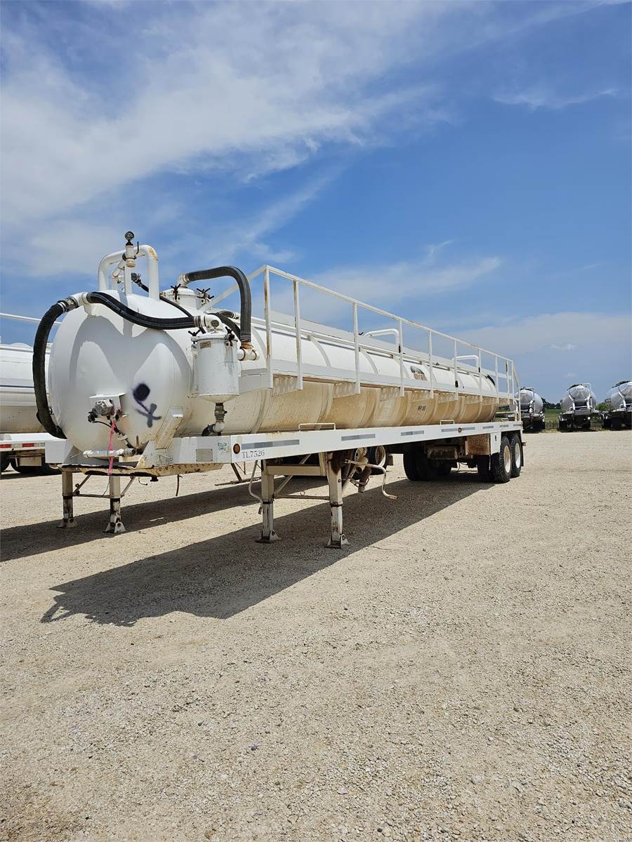 2011 Troxell Tandem Axle Mild Steel Vacuum Tank Trailer Spring, Fixed