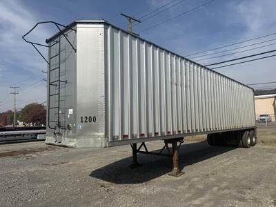 Dorsey 45x96 Tandem Axle Aluminum Chip Trailer - Spring, Fixed Axle