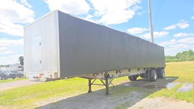Benson 724 FLATBED CONESTOGA Curtain Side Trailer