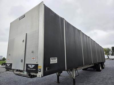 Fontaine Revolution 53x102 Tandem Axle Aluminum Curtain Side Trailer - Hendrickson, Fixed Spread Axle