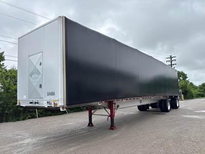 MAC Road Warrior 48x102 Tandem Axle Aluminum Curtain Side Trailer - Air Ride, Fixed Spread Axle