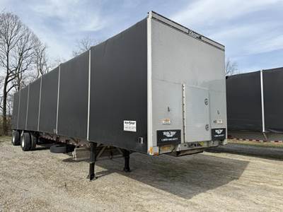 Reitnouer 48x102 Tandem Axle Aluminum Curtain Side Trailer - Air Ride, Fixed Spread Axle