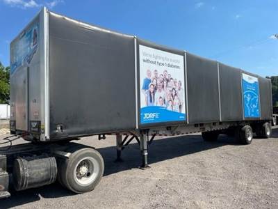 Reitnouer Bubba 48x102 Single Axle Aluminum Curtain Side Trailer - Air Ride, Spread Axle