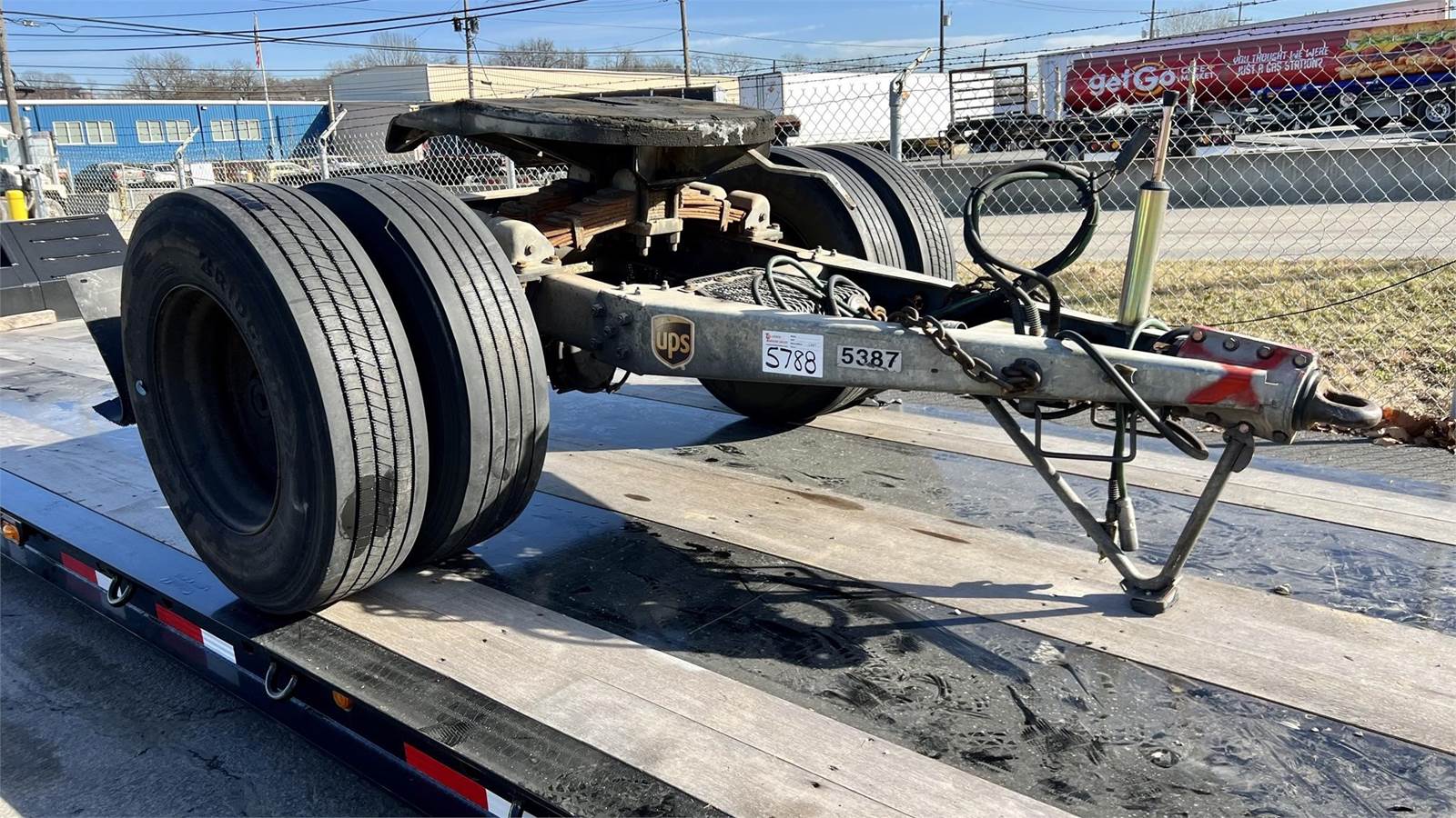 2009 Silver Eagle CONVERTER DOLLY Dolly Trailer For Sale Pittsburgh