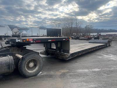 Fontaine 48x102 Tandem Axle Steel Double Drop Trailer - Air Ride, Fixed Axle