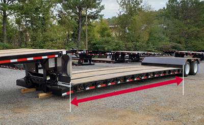 Fontaine RENEGADE 20 Double Drop Trailer