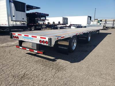 Wabash COMBO LOW PRO 17.5 W/ RAS & CONT LOCKS, FET INCL Double Drop Trailer