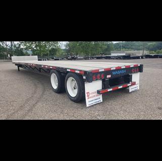 Wabash STEEL DROP -CLOSED TANDEM, HD BEAM - 80,000 LBS I Double Drop Trailer