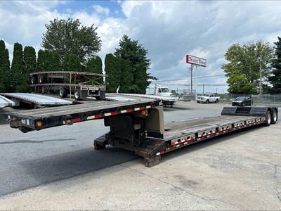 XL Specialized XL 80 MFGA 48x102 Tandem Axle Steel Double Drop Trailer - Air Ride, Fixed Axle